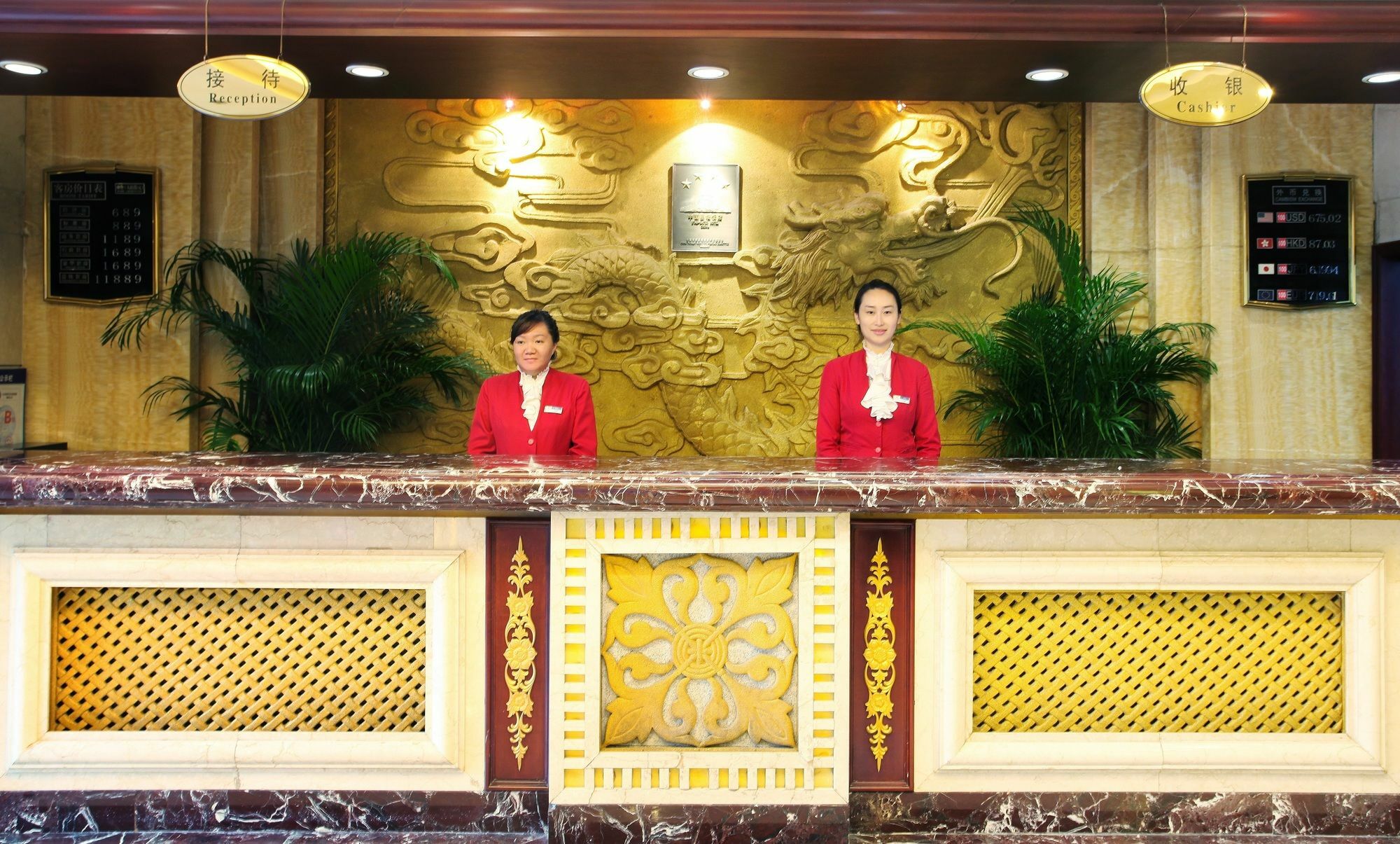 Dalian New Garden Hotel Luaran gambar